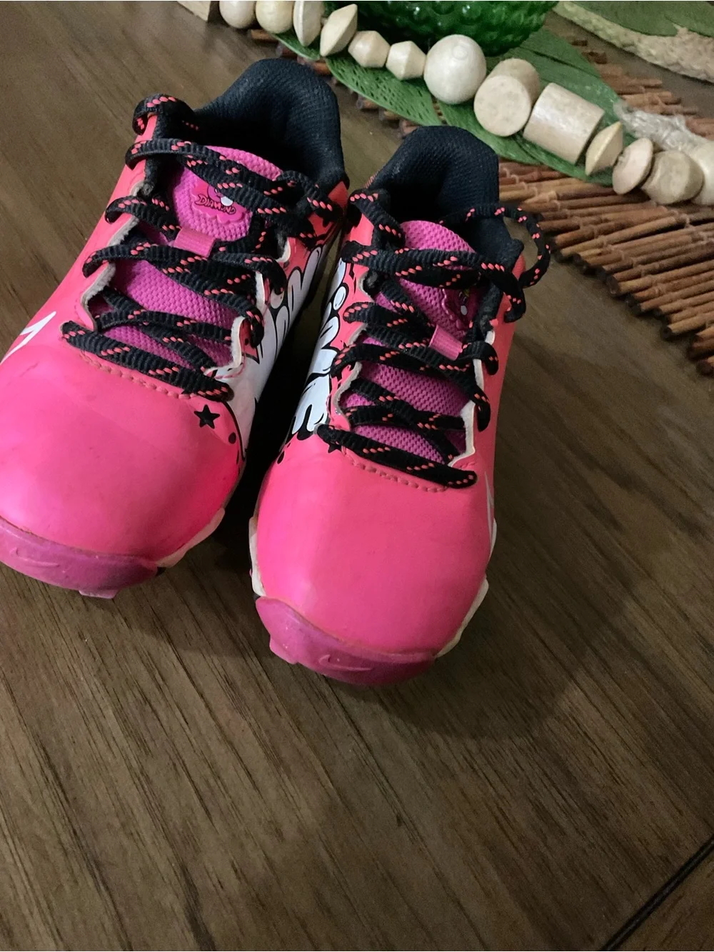 Nike Youth 12C Cleats Fuchsia Pink Excellent Condition - Picture 6 of 6